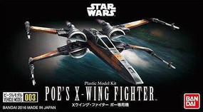 Bandai-Star-Wars 003 POe's X-Wing Fighter Bandai-Star-Wars 003 POe's X-Wing Fighter