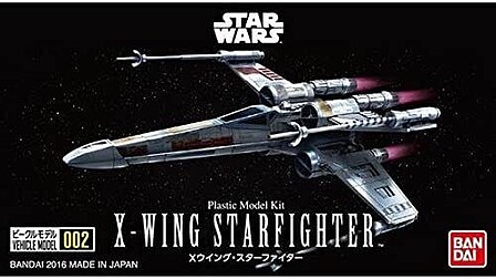 Bandai-Star-Wars Star Wars - X-Wing Starfighter Science Fiction Plastic Model Kit 1/144 Scale #2322882