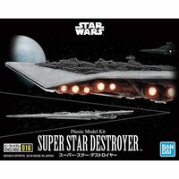 Star Wars - Super Star Destroyer Science Fiction Plastic Model Kit 1/100,000 Scale #2475034