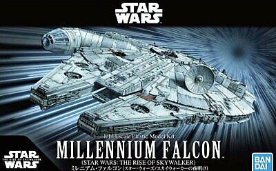 Bandai-Star-Wars Star Wars - Millennium Falcon Science Fiction Plastic Model Kit 1/144 Scale #2482314