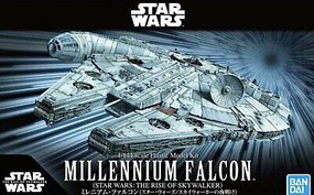 Bandai-Star-Wars Star Wars Millennium Falcon Science Fiction Plastic Model Kit 1/144 Scale #2482314