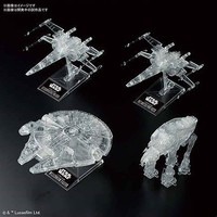 Bandai-Star-Wars Last Jedi Clear Vehicle Set 1-144.-350,5 Bandai-Star-Wars Last Jedi Clear Vehicle Set 1-144.-350,5