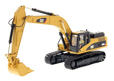 B2B-Replicas Caterpillar 336D L Hydraulic Excavator - Assembled - DM High Line Series Yellow, Black - 1/50 Scale