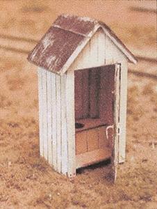 BTS Gents & Ladies Outhouse O Scale Model Railroad Building Accessory #13005