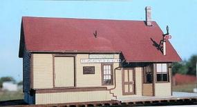 BTS Craftsman Kits Saltillo Station O Scale Model Railroad Building #17123 BTS Craftsman Kits Saltillo Station O Scale Model Railroad Building #17123