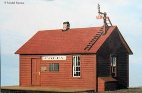 Craftsman Kits - Coles Station O Scale Model Railroad Building #17124