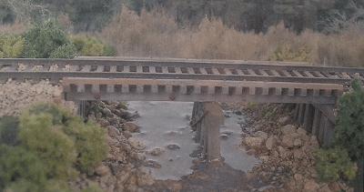BTS Laser-Cut Cheat Run Trestle Kit - Standard Gauge O Scale Model Railroad Bridge #17142