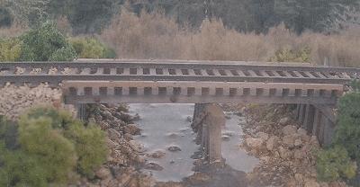 BTS Laser-Cut Cheat Run Trestle Kit - Narrow Gauge O Scale Model Railroad Bridge #17143