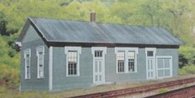 BTS Green Springs Depot Laser-Cut Wood Kit O Scale Model Railroad Building #17162 BTS Green Springs Depot Laser-Cut Wood Kit O Scale Model Railroad Building #17162