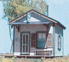 BTS Cabin Creek Post Office Kit O Scale Model Railroad Building #17233