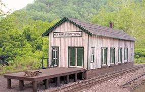BTS Freight House Kit (Laser-cut Wood & Card) O Scale Model Railroad Building #17500 BTS Freight House Kit (Laser-cut Wood & Card) O Scale Model Railroad Building #17500