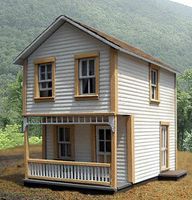 BTS #114 2nd Street Kit (Laser-Cut Wood & Card) O Scale Model Railroad Building #17702 BTS #114 2nd Street Kit (Laser-Cut Wood & Card) O Scale Model Railroad Building #17702