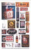 BTS Color Poster Set General Store I HO Scale Model Railroad Building Accessory #20920 BTS Color Poster Set General Store I HO Scale Model Railroad Building Accessory #20920