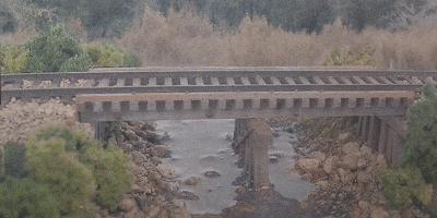 BTS Cheat Run Trestle - Standard Gauge HO Scale Model Railroad Bridge #27142