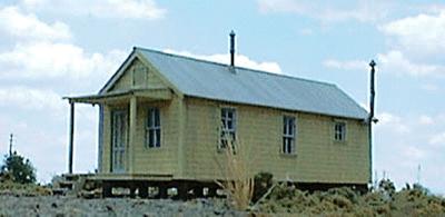 BTS Goin Home Series - Shotgun House Type I HO Scale Model Railroad Building #27300