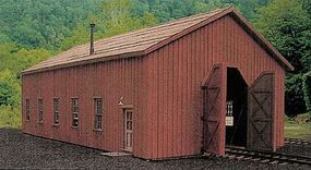 BTS Car Repair Shop Narrow Gauge Kit HO Scale Model Railroad Building #27485 BTS Car Repair Shop Narrow Gauge Kit HO Scale Model Railroad Building #27485