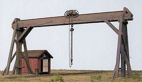 BTS McCabe Timber Gantry Kit 4-7/8 x 8-15/16'' HO Scale Model Railroad Building #27491 BTS McCabe Timber Gantry Kit 4-7/8 x 8-15/16'' HO Scale Model Railroad Building #27491