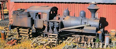BTS Derelict Shay - McCabe Series Kit HO Scale Model Railroad Trackside Accessory #28310