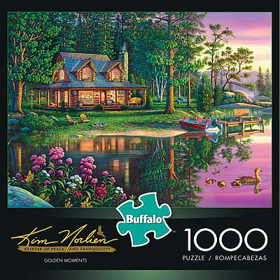 Buffalo-Games Golden Moments 1000pcs Jigsaw Puzzle 600-1000 Piece #11601