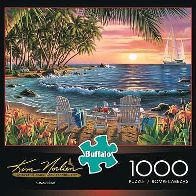 Buffalo-Games Norlien Summertime 1000pcs Jigsaw Puzzle 600-1000 Piece #11604