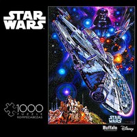 Buffalo-Games Star Wars Millennium Falcon- You're All Clear Kid Collage Puzzle (1000pc) Buffalo-Games Star Wars Millennium Falcon- You're All Clear Kid Collage Puzzle (1000pc)