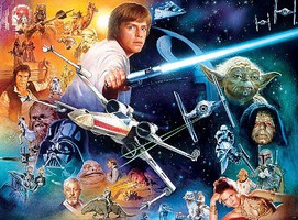 Buffalo-Games Star Wars- The Force Will Be With You...Always Collage Puzzle (1000pc) Buffalo-Games Star Wars- The Force Will Be With You...Always Collage Puzzle (1000pc)