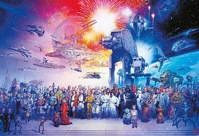 Buffalo-Games Star Wars- You Were The Choosen One Collage Puzzle (2000pc) Buffalo-Games Star Wars- You Were The Choosen One Collage Puzzle (2000pc)