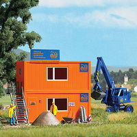 Busch Construction Site Container 2 HO Scale Model Railroad Building #1036 Busch Construction Site Container 2 HO Scale Model Railroad Building #1036