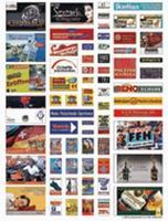 Busch Modern German Advertising Poster Set pkg(60) HO Scale Model Railroad Billboard Sign #1138 Busch Modern German Advertising Poster Set pkg(60) HO Scale Model Railroad Billboard Sign #1138