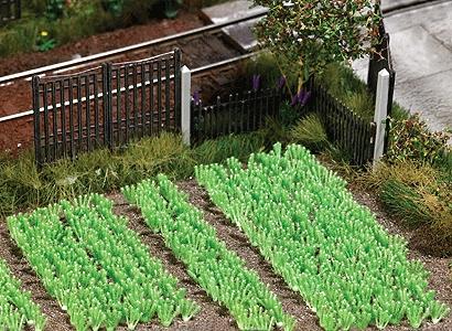 Busch Vegetable Garden - Kit HO Scale Model Railroad Building Accessory #1222