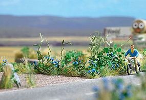 Busch Bachelor's Button Plants Kit pkg(120) HO Scale Model Railroad Grass Earth #1262 Busch Bachelor's Button Plants Kit pkg(120) HO Scale Model Railroad Grass Earth #1262