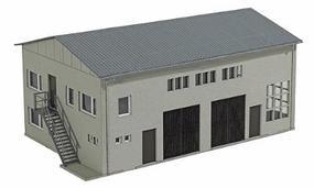 Busch Concrete Garage Kit 7-1/2 x 4-7/8 x 3-7/16'' HO Scale Model Railroad Building #1411 Busch Concrete Garage Kit 7-1/2 x 4-7/8 x 3-7/16'' HO Scale Model Railroad Building #1411