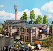 Hartmann Paper Mill Mill Building/Production Hall - Kit HO Scale Model Railroad Building #1557