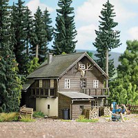 Busch Forester's House-Lodge Laser-Cut Wood Kit 4-5/16 x 3-3/4 x 3-3/4'' 11 x 9.5 x 8.3cm Busch Forester's House-Lodge Laser-Cut Wood Kit 4-5/16 x 3-3/4 x 3-3/4'' 11 x 9.5 x 8.3cm