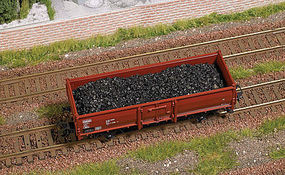 Busch Coal Load HO Scale Model Train Freight Car Load #1680