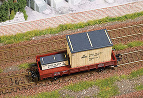 Busch West German Wood Crate Load HO Scale Model Train Freight Car Load #1685 Busch West German Wood Crate Load HO Scale Model Train Freight Car Load #1685
