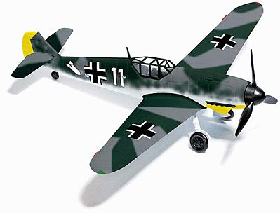 Busch Messerschmidt Bf 109 F4 WWII Aircraft Oswald Fischer HO Scale Model Railroad Vehicle #25010