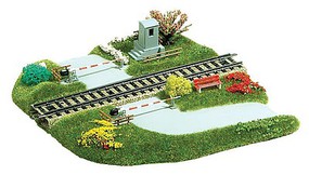 Busch Railway Level Crossing HO-Scale Busch Railway Level Crossing HO-Scale