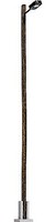 Busch Square Station/Platform Lamp on Wood Post HO Scale Model Railroad Roadway Light #4110 Busch Square Station/Platform Lamp on Wood Post HO Scale Model Railroad Roadway Light #4110