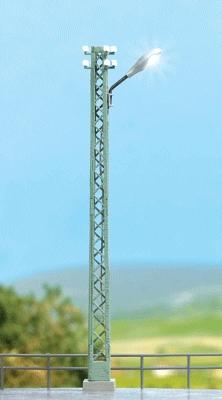 Busch Lattice-Mast Light - 4-1/8 10.5cm Tall HO Scale Model Railroad Roadway Light #4151
