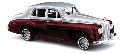 Busch 1959 Rolls-Royce Sedan - Assembled Maroon, Silver