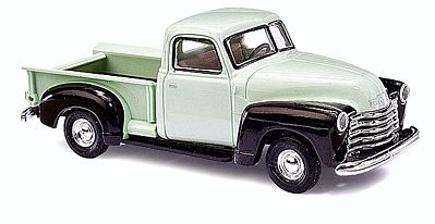 Busch 1950 Chevrolet Pickup Truck Assorted 2-Color Schemes HO Scale Model Railroad Vehicle #48230
