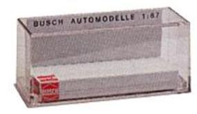 Busch Clear Automobile Case 3 x 1-3/16 x 1-5/16'' HO Scale Model Railroad Vehicle Accessory #49970 Busch Clear Automobile Case 3 x 1-3/16 x 1-5/16'' HO Scale Model Railroad Vehicle Accessory #49970