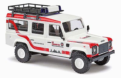 Busch 50302 Land Rover Defender Blue HO Scale Model Vehicle