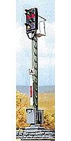 Busch Hauptsignal 4 LEDs HO Scale Model Railroad Trackside Accessory #5803 Busch Hauptsignal 4 LEDs HO Scale Model Railroad Trackside Accessory #5803