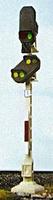 Busch Block signal w/6 LEDs HO-Scale Busch Block signal w/6 LEDs HO-Scale