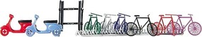 Busch Bicycle & Scooter Set