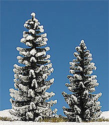 Busch Snow Covered Spruce 2/ - HO-Scale (2)
