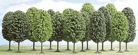 Busch Deciduous Trees Assrt 12/ N-Scale (12)