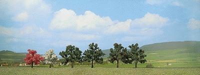 Busch Trees - Apple Tree - 110mm - Package of 2 HO Scale Model Railroad Tree #6858